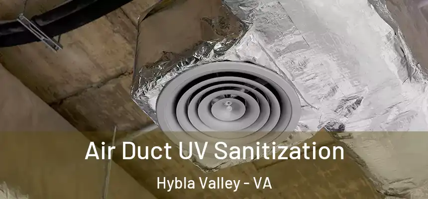  Air Duct UV Sanitization Hybla Valley - VA